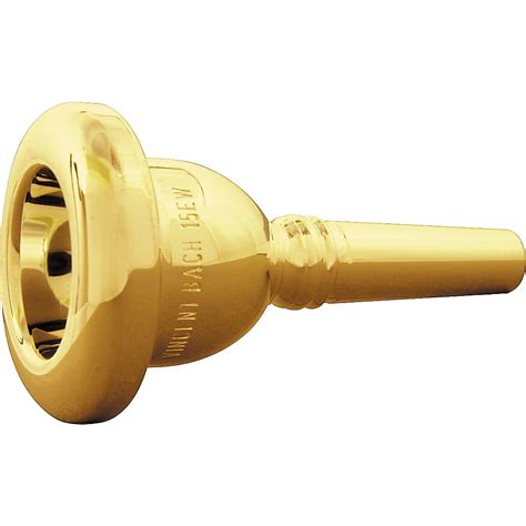 Bach Standard Series Small Shank Trombone Mouthpiece in Gold - Walmart.com - Walmart.com