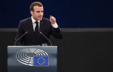 Emmanuel Macron EU speech live: French president's desperate bid to ...