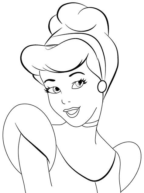 How to Draw Cinderella's Face with Easy Step by Step Drawing Tutorial | Easy disney drawings ...