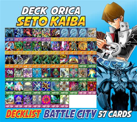 Seto Kaiba Deck 57 cards Anime Orica | Etsy