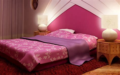 Purple style bedroom wallpaper | other | Wallpaper Better