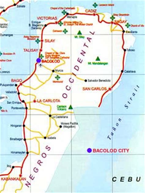 Bacolod Map - Philippines