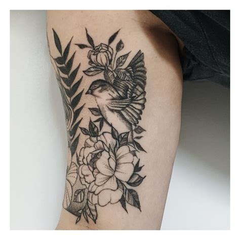 Bird tattoo Birds Tattoo, Flower Tattoo, Tattoo Ideas, Tattoos, Flowers, Style, Swag, Tatuajes ...