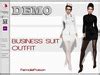 Second Life Marketplace - !FP! DEMO Business Suit Uniform Complete Outfit - Belleza Slink ...