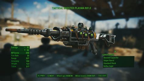 Fallout 4 Weapons - Tactical Boosted Plasma Rifle - YouTube