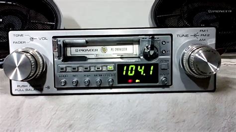 oldschool/vintage Pioneer car stereo | DIYMobileAudio.com Car Stereo Forum