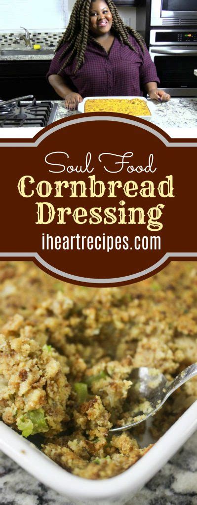 Southern Soul Food Cornbread Dressing | I Heart Recipes