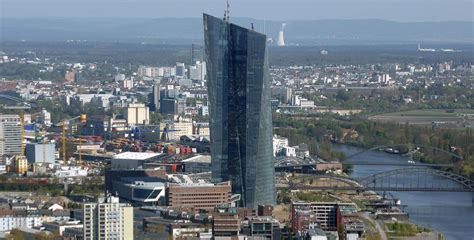 ECB Frankfurt - Skytower - European Central Bank Headquarters