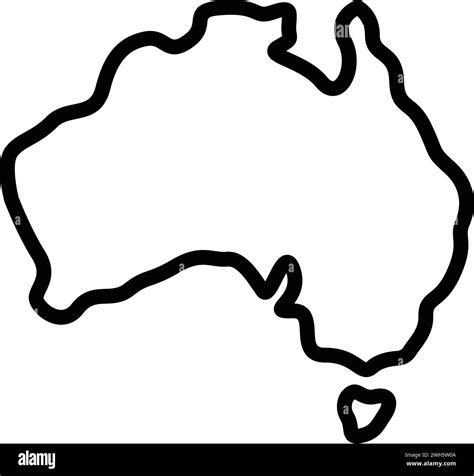 Icon for australia,map Stock Vector Image & Art - Alamy