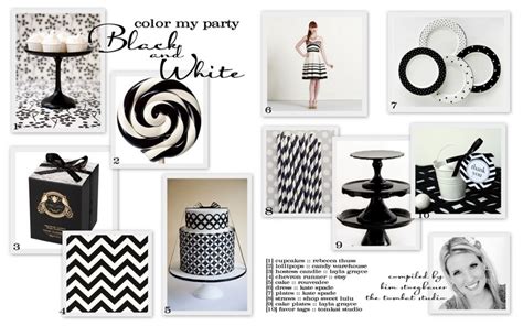 Black And White Party Decorations | Party Favors Ideas