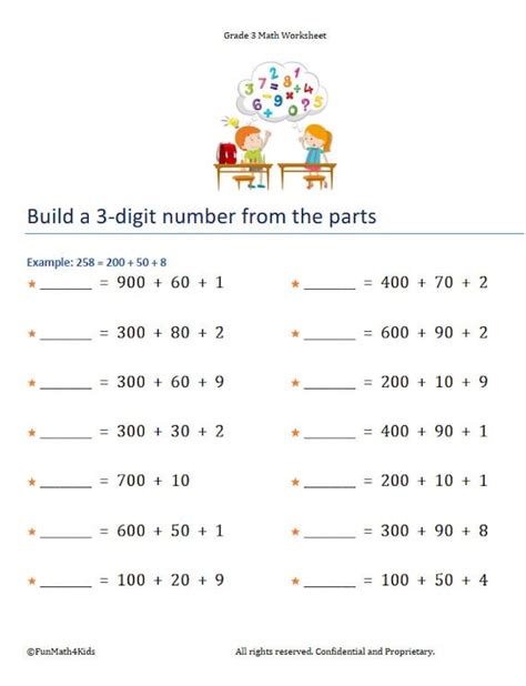 3rd Grade Math Worksheets Place Value Expanded Form Australia | ubicaciondepersonas.cdmx.gob.mx