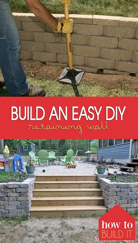 Build an EASY DIY Retaining Wall | How To Build It