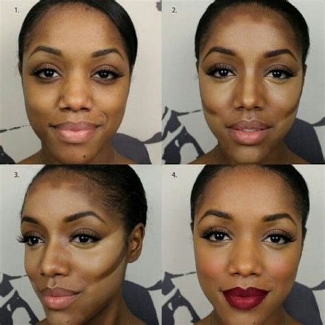 Loving the Motives Cosmetics Mavens Sculpt Series | Dark skin makeup, Contour for dark skin ...