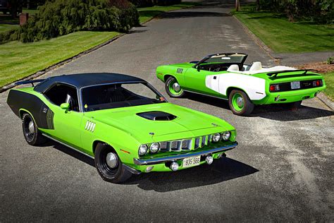 High School Infatuation Leads to Two Sassy Grass Green 1971 Plymouth ...