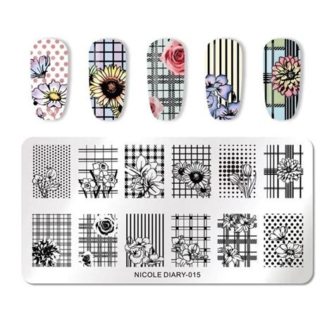 Nail Art Stencils – Sugar & Cotton