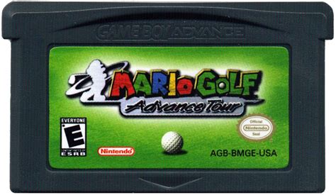 Mario Golf: Advance Tour cover or packaging material - MobyGames