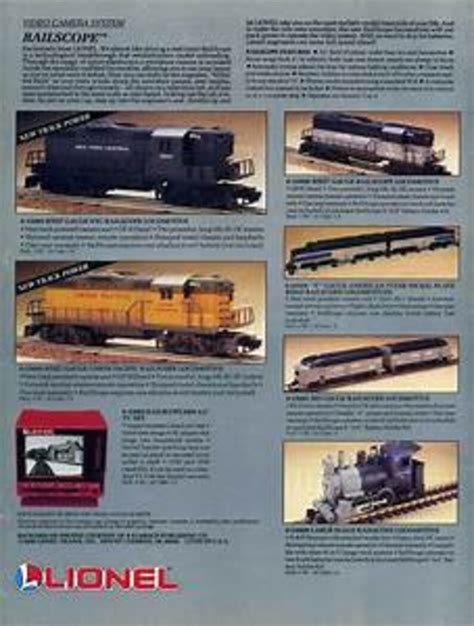 1990 Lionel Trains Catalog Book 2 - Etsy