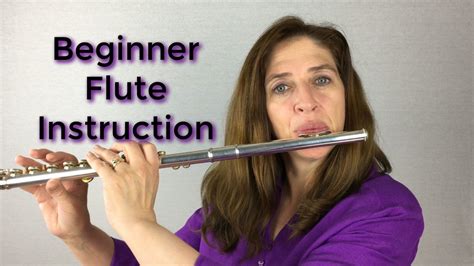 Beginner Flute Instruction: Quickly & Confidently Learn Flute Basics ...