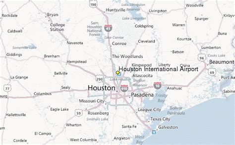 Houston Texas Airport Map - houston area airports map indiana map ...