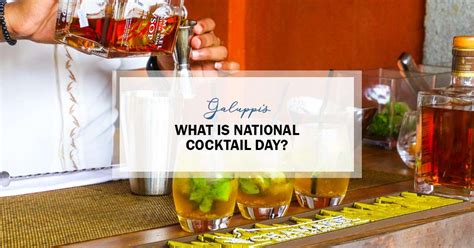 Did You Know March 24th Is National Cocktail Day In The US?