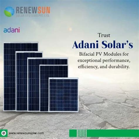 Adani Solar Panels at ₹ 19/watt | Adani Solar Panels in Indore | ID ...