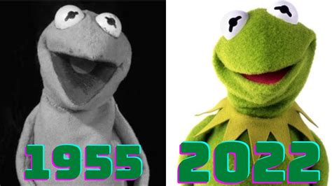 The Evolution Of Kermit The Frog - YouTube