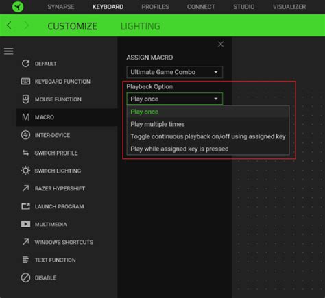 How to assign macros on Razer Synapse-enabled products