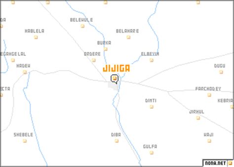 Jijiga (Ethiopia) map - nona.net