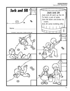 4 Best Images of Jack And Jill Sequencing Printable - Jack and Jill ...