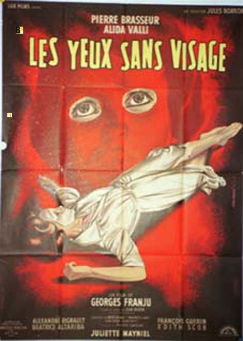 "YEUX SANS VISAGE, LES" MOVIE POSTER - "LES YEUX SANS VISAGE" MOVIE POSTER