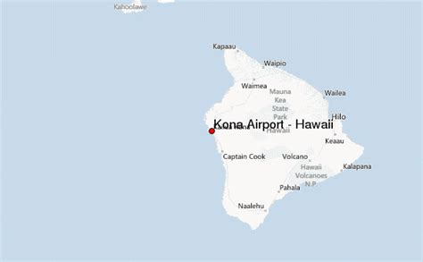 Kona Airport Map