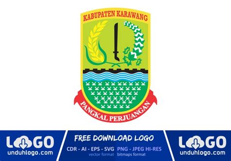 Logo Kabupaten Karawang - Download Vector CDR, AI, PNG.