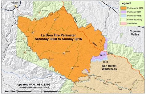 La Brea Fire Tuesday Morning Report