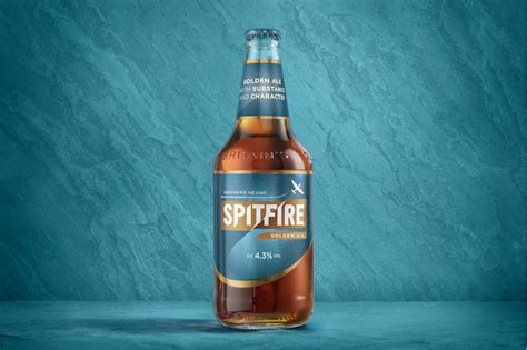 Spitfire beer gets updated label design