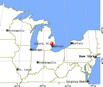 Oxford, Michigan (MI 48371) profile: population, maps, real estate, averages, homes, statistics ...