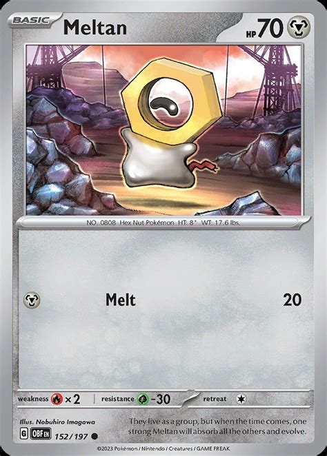 Meltan sv3 152 | Pokemon TCG POK Cards