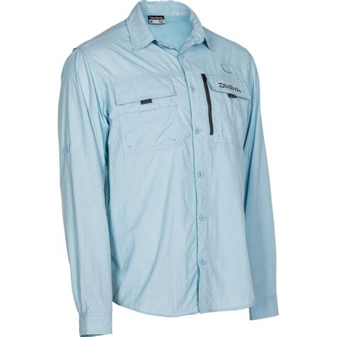 Daiwa Men's Long Sleeve Fishing Shirt | BCF