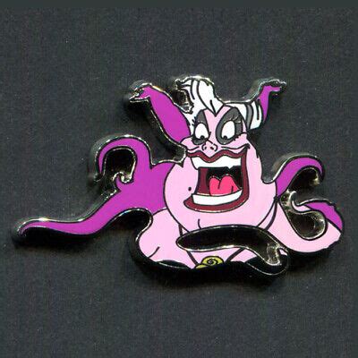 DISNEY PIN URSULA The Little Mermaid Villains Pin Trading Starter Lanyard £11.53 - PicClick UK