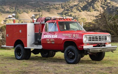 1976 Dodge W300 Power Wagon Fire Truck | Barn Finds