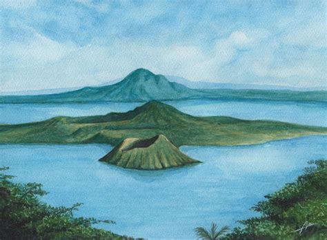 Taal Lake by Abremson on DeviantArt