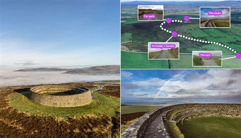 Grianan of Aileach: Map, History + The Walk