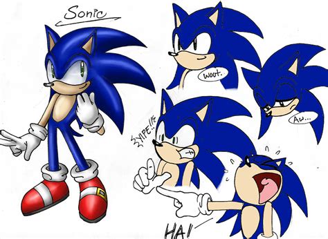 New Sonic Concept by SonicRocksMySocks on DeviantArt