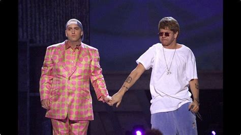 Eminem & Elton John at the 2001 Grammys : r/nostalgia