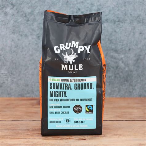 Grumpy Mule Sumatra Ground Coffee | Otters Fine Foods