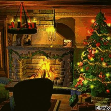 Fireplace Christmas Gif - Fireplace World