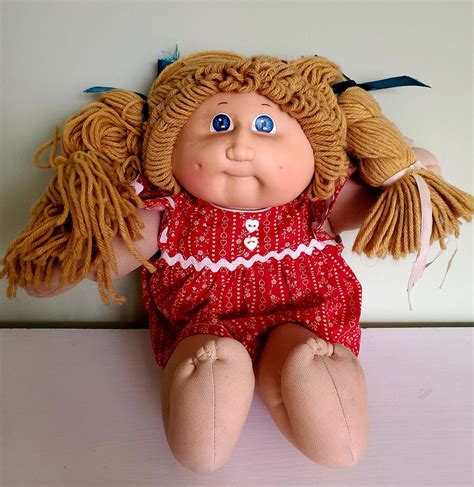 1985 Cabbage Patch Kids Coleco Girl Doll Vintage Cabbage | Etsy ...