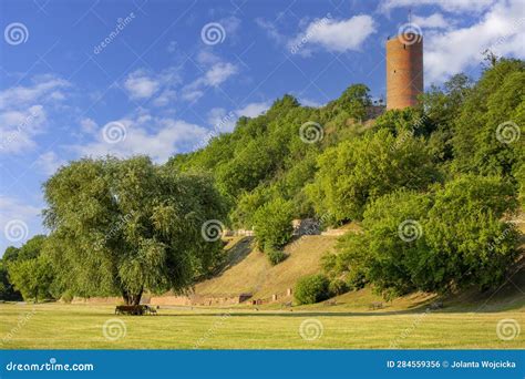 14th Century Grudziadz Granaries, Fortification Complex of River Bank on the Vistula River ...