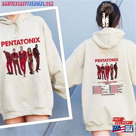 Pentatonix The World Tour Summer 2023 Shirt Band Fan Merch Classic Hoodie - AnniversaryTrending