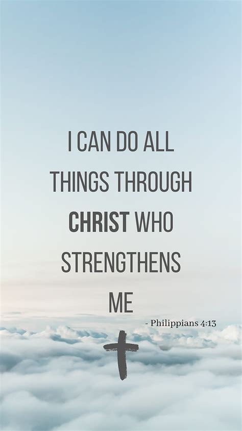 Phone - I can do all things through Christ who strengthens me: Catholicism HD phone wallpaper ...