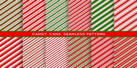 Candy cane wrapping paper seamless pattern 12851092 Vector Art at Vecteezy